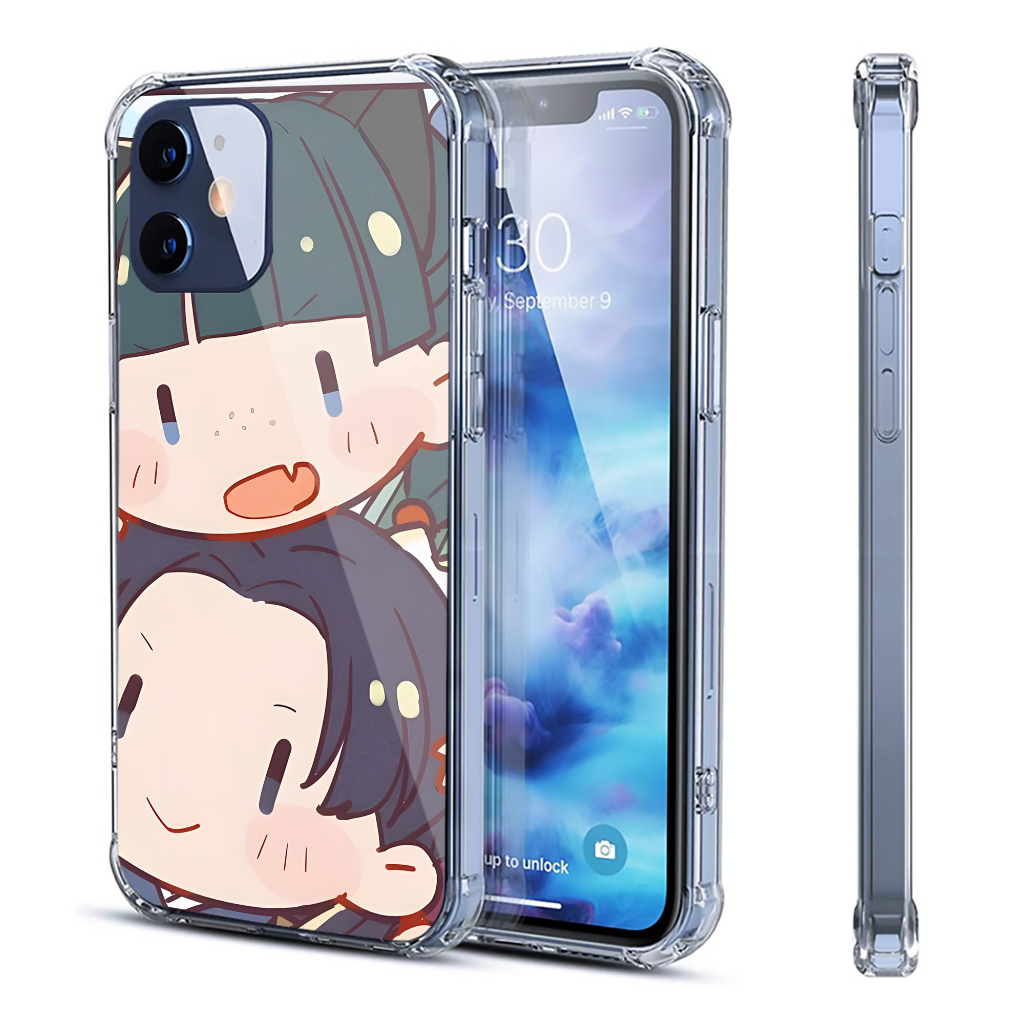 （画像用） 薬屋のひとりごと The Apothecary Diaries 【iPhone 12シリーズ対応】透明スマホケース（クリアソフトケース）